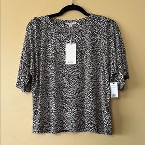 Joie Black and White Women's Top